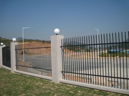 訂做別墅鐵藝護(hù)欄B28圍欄